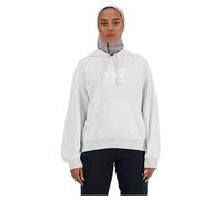 New Balance Sport Essentials French Terry Logo Hoodie Grey XS Woman