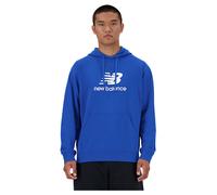 New Balance Sport Essentials French Terry Logo Hoodie Blue S Men