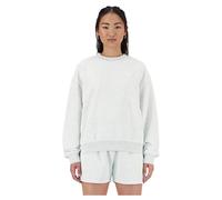 New Balance Sport Essentials French Terry Sweatshirt White M Women