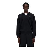 New Balance Sport Essentials French Terry Logo Full Zip Hoodie Black - S
