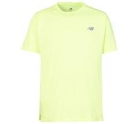 New Balance - Sport Essentials Run S/S - Running shirt size L, yellow