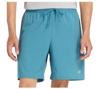 New Balance Sport Essential Short 7 Big Teal With Slate Grey size M | Shorts Outlet | Men | Cyan M