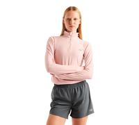 New Balance Sport Essentials Space Dye 1/4 Half Zip Sweatshirt Pink S Woman