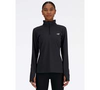 New Balance Sport Essentials Space Dye Half Zip Sweatshirt Black
