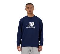 New Balance Stacked Logo French Terry Crew - NB Navy (428), nny - navy, L
