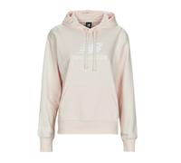 New Balance Sweatshirt Essentials Stacked Logo Hoodie in Beige EU XS