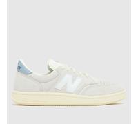 New Balance T500 Trainers in White & Blue UK 8 (EU 42)