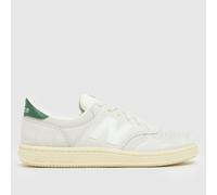 New Balance T500 Trainers in White & Green UK 12.5 (EU 47½)