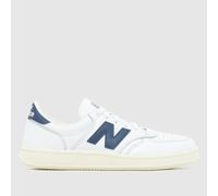 New Balance T500 Trainers in White & Navy UK 9 (EU 43)