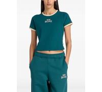 New Balance Trackside Ringer T-shirt - Green XS-S-M-L-XL