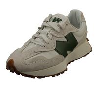 New Balance U327wkn Womens Fashion Trainers in White Green - 7 UK