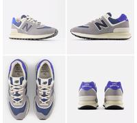 New Balance U574LGFG 574 Suede Mesh Sneakers Shoes Trainers New 41.5