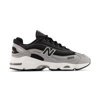 New Balance Unisex 1000 in Grey/Black/White Synthetic, size 4.5