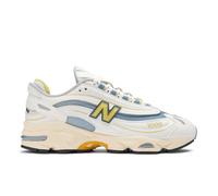 New Balance Unisex 1000 in White/Blue Leather, size 4.5
