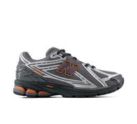 New Balance Unisex 1906R in Grey/Orange Synthetic, size 11