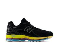 New Balance Unisex 1954R in Black/Grey/Orange Suede/Mesh, size 7