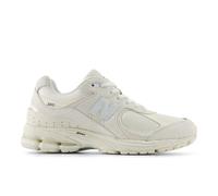 New Balance Unisex 2002R in White/Grey Suede/Mesh, size 4.5
