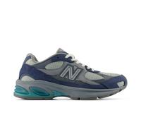 New Balance Unisex 2010 in Blue/Green/Grey Leather, size 9.5