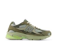 New Balance Unisex 2010 in Green/Grey Leather, size 7