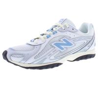 New Balance Unisex 204L Sneakers, Grey/Blue/Off-white, 9.5 Women/8 Men