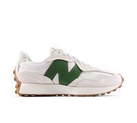 New Balance Unisex 327 in Beige/Green Leather, size 8.5