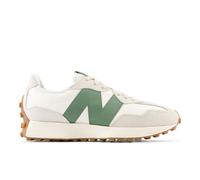 New Balance Unisex 327 in Grey/Green Suede/Mesh, size 5.5