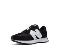 New Balance Unisex 327 Trainers, Black/White, Size 9, Women Black/White