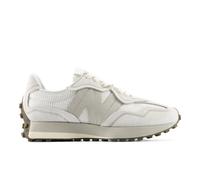 New Balance Unisex 327W in White/Grey Suede/Mesh, size 10.5