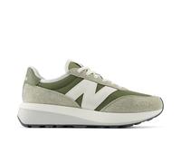 New Balance Unisex 370 in Green Suede/Mesh, size 7.5