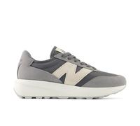 New Balance Unisex 370 in Grey Suede/Mesh, size 3.5