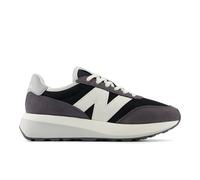 New Balance Unisex 370 in Grey/White Suede/Mesh, size 5.5