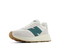 New Balance Unisex 370 Shoes, Sea Salt/New Spruce, 11.5/M