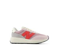 New Balance Unisex 370 Trainers, Pink, Size 8, Women Pink