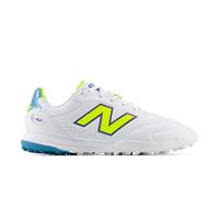 New Balance Unisex 442 Elite TF V3 in White/Green Synthetic, size 9