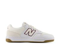 New Balance Unisex 480P in White/Red Mesh, size 5