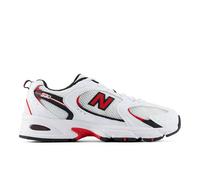 New Balance Unisex 530 Bayer Leverkusen in White/Black Synthetic, size 9.5