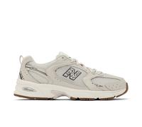 New Balance Unisex 530 in Grey/White/Black Synthetic, size 8.5
