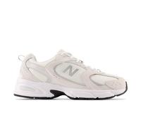 New Balance Unisex 530 in White/Beige Synthetic, size 7