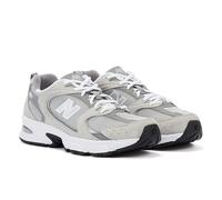 New Balance Unisex 530 Raincloud Grey Trainers Leather - Size UK 4