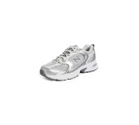 New Balance Unisex 530 Sneakers, Grey Matter/Silver Metallic, 8.5 Women/7 Men