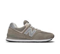 New Balance Unisex 574 Core in Grey/White Suede/Mesh, size 9 Wide