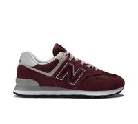 New Balance Unisex 574 Core in Red/White Suede/Mesh, size 7