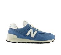 New Balance Unisex 574 in Blue/Beige Suede/Mesh, size 5.5