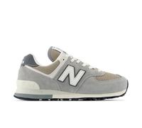 New Balance Unisex 574 in Grey/Brown Suede/Mesh, size 11