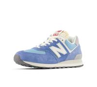 New Balance Unisex 574 in Blue/White Suede/Mesh, size 10