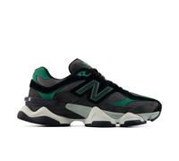 New Balance Unisex 9060 in Black/Green Suede/Mesh, size 9.5