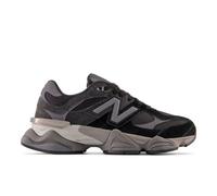 New Balance Unisex 9060 in Black/Grey Suede/Mesh, size 11