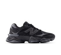New Balance Unisex 9060 in Black/Grey Suede/Mesh, size 8.5