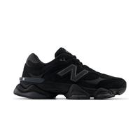 New Balance Unisex 9060 in Black/Grey Suede/Mesh, size 9.5