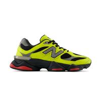 New Balance Unisex 9060 in Green/Black/Red Suede/Mesh, size 5.5